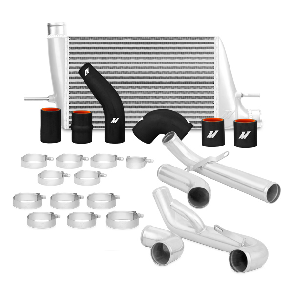 Mishimoto — Mishimoto 08+ Mitsubishi Evo X Front-Mount Intercooler Kit - Silver - view 6